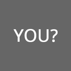 Empty photo that says "You?"